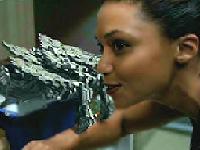 Silly humans!  All robots are evil!  Reese and her toys, the Replicators